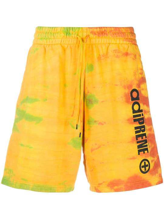 Adiprene tie-dye track shorts展示图