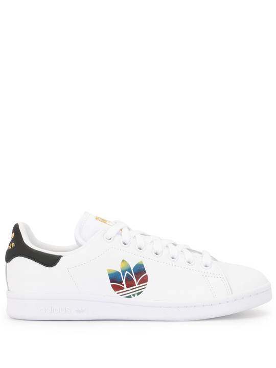 Stan Smith 三叶草logo板鞋展示图