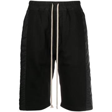 panelled bermuda shorts