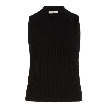 Ribbed Cotton-Knit Sweater