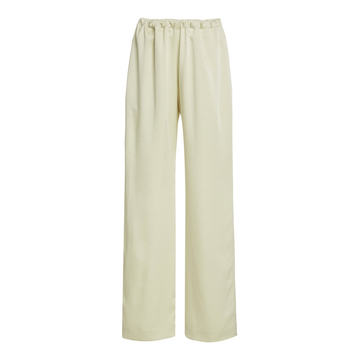 Silk-Satin Wide-Leg Pants