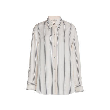 Striped Silk-Blend Shirt