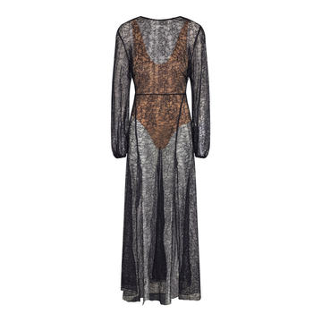 Lisa Sheer Lace Dress