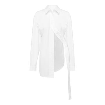 Cotton-Poplin Button-Down Shirt