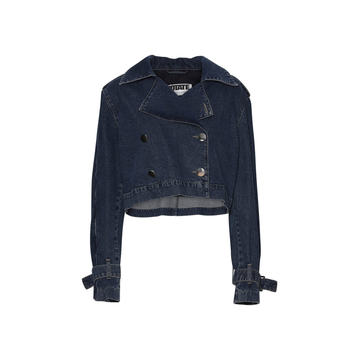 Loretta Cropped Denim Jacket