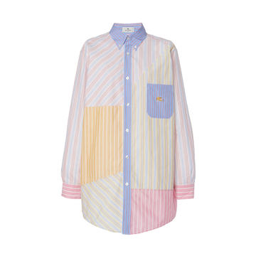 Patchwork Cotton-Poplin Shirt