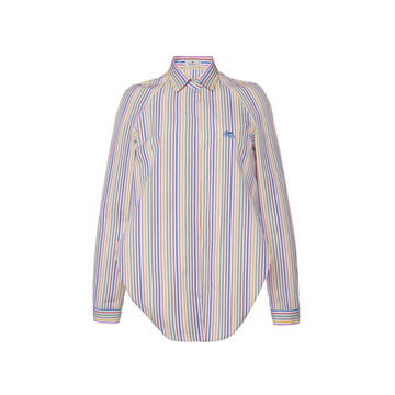 Striped Cotton-Poplin Shirt