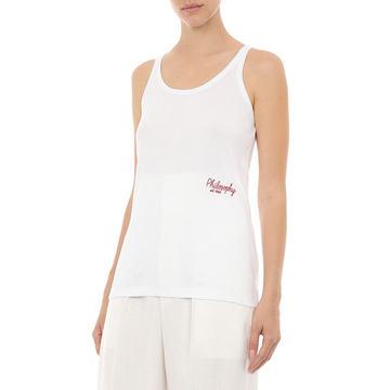 Ribbed Cotton-Jersey Tank Top