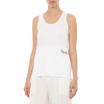 Logo Cotton Tank Top