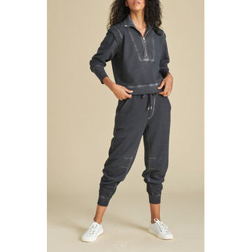 Preslee Drawstring Cotton Sweatpants