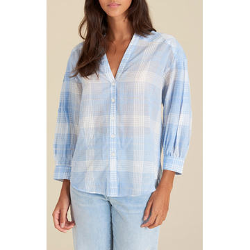 Harris Plaid Cotton-Blend Shirt