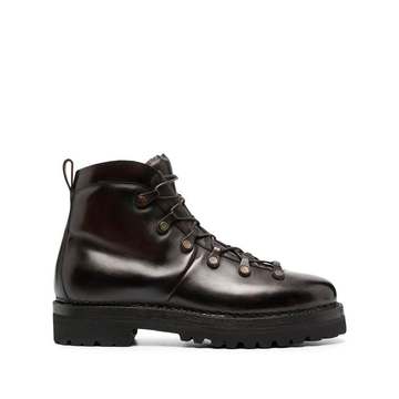 lace-up cargo boots