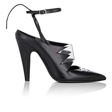 Kai Leather Ankle-Strap Pumps