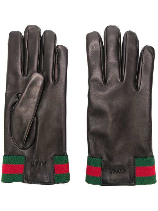 Leather gloves with Web展示图