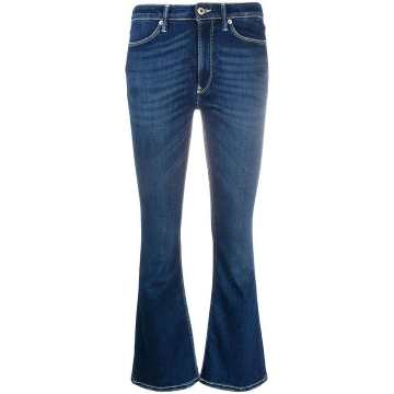 Mandy mid-rise flared jeans
