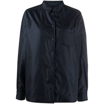 press stud shirt jacket