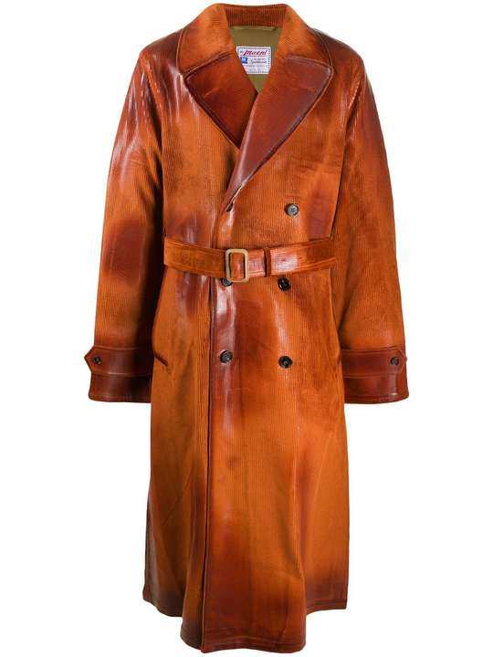 heavy waxed corduroy coat展示圖