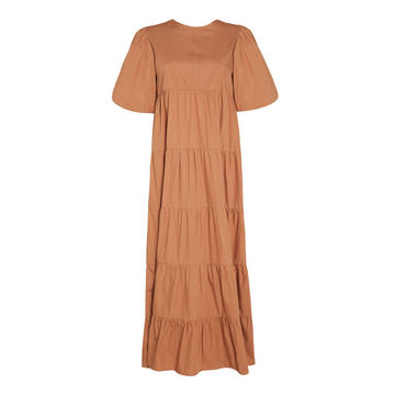 Jaymee Cotton Poplin Midi Dress