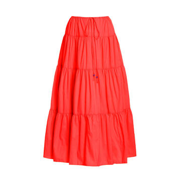 Lucca Tiered Midi Skirt