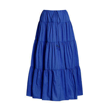 Lucca Tiered Midi Skirt