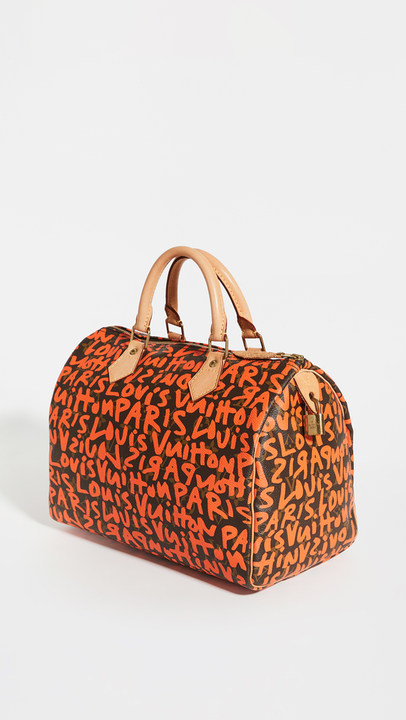 LV Orange Speedy 30 公文包展示图