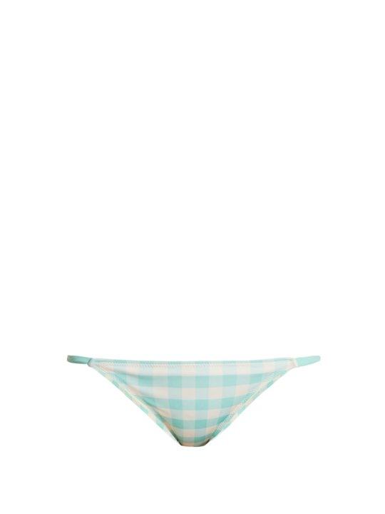 The Morgan gingham bikini briefs展示图