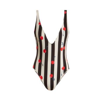 The Michelle cherry-print swimsuit