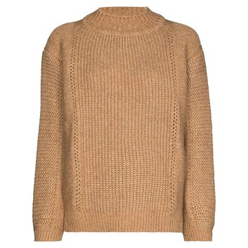 oversized knit jumper