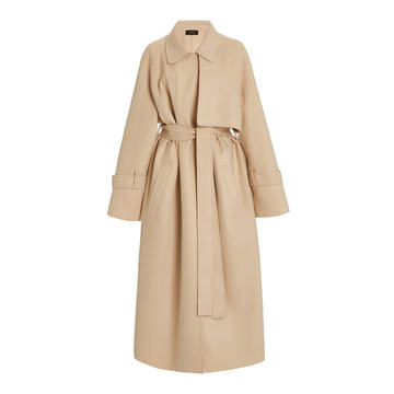 Cottrell Double-Faced Cashmere Trench Coat