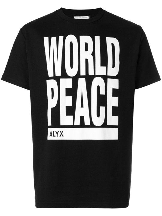 World Peace印花T恤展示图