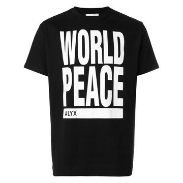 World Peace印花T恤