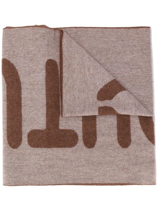 logo印花围巾展示图