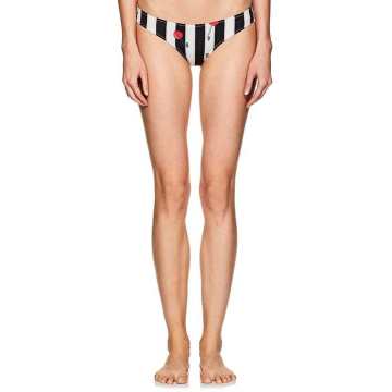 Elle Cherry Striped Bikini Bottom