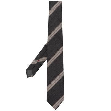 striped canvas tie