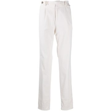 straight cotton trousers