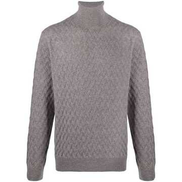 interwoven knit jumper