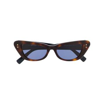 slim cat-eye sunglasses