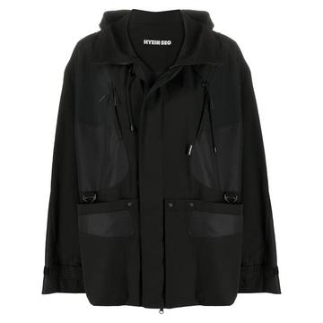 hooded parka coat