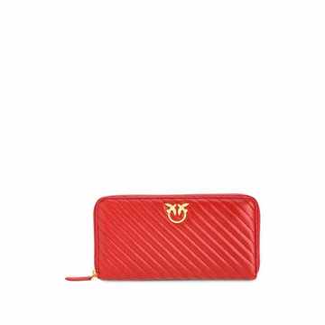 Love quilted continental wallet