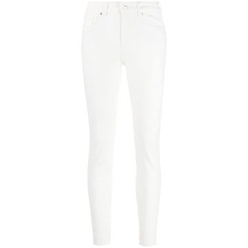 white skinny jeans