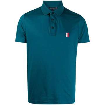 logo embroidered polo shirt