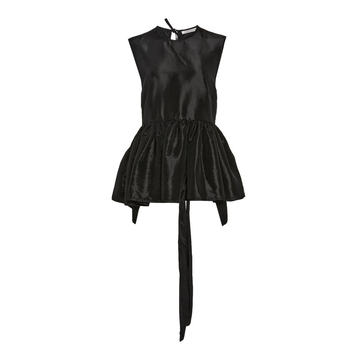 Ea Peplum Taffeta Top