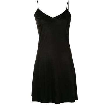 shift slip mini dress