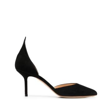 Flame 70mm suede pumps