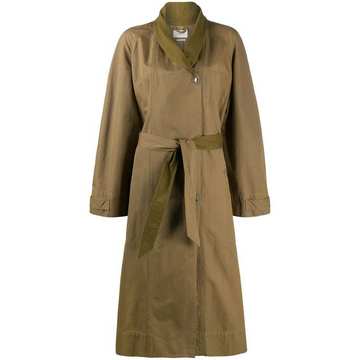 belted trench coat