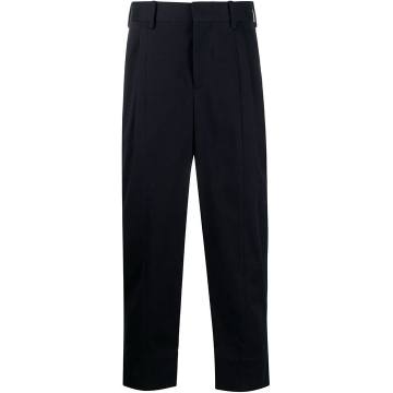 one-pleat loose trousers