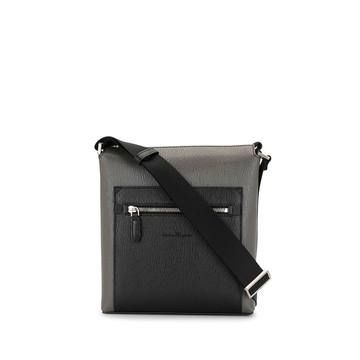 two-tone messenger bag