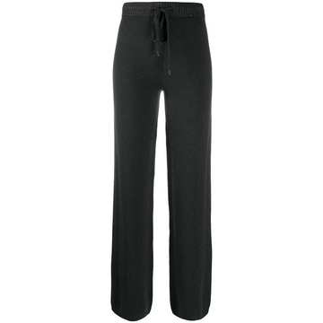 fine knit track trousers