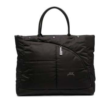 padded shell tote