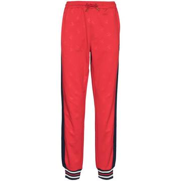 side stripe sweat pants